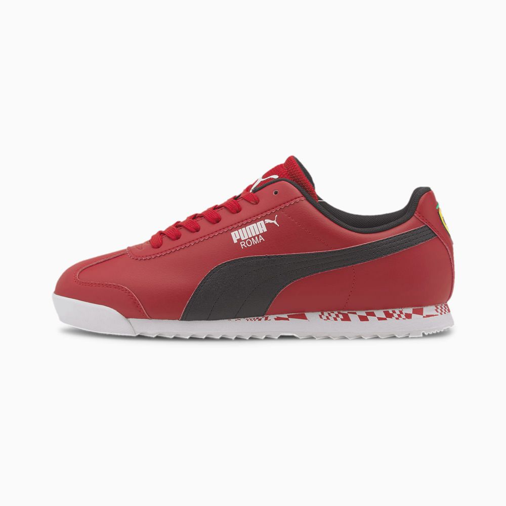 Puma Scuderia Ferrari Race Roma Férfi Motorsport Cipő - Piros ( Hungary - NHPCB2914 )